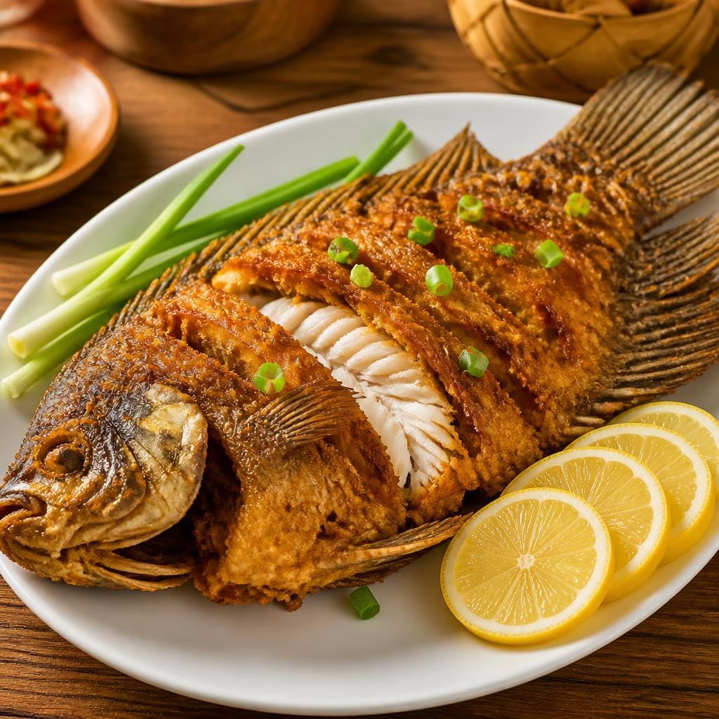 Gurame Goreng dari Sate Khas Senayan
